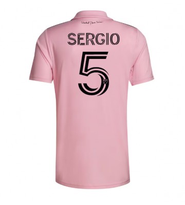 Inter Miami Sergio Busquets #5 Kotipaita 2023-24 Lyhyet Hihat